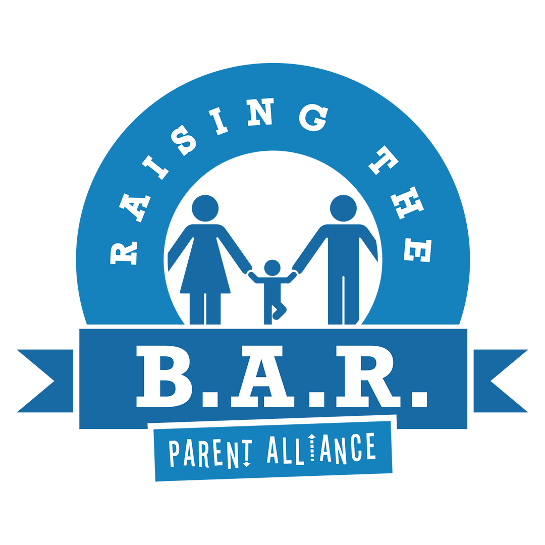 Be Strong International's Raising The B.A.R. Parent Alliance Logo