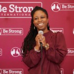 Michelle Shirley at the Be Strong At The Table Leadership Training Graduation Ceremony