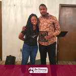 Everson with our CEO and Heart Chief Officer Michelle Shirley be Strong