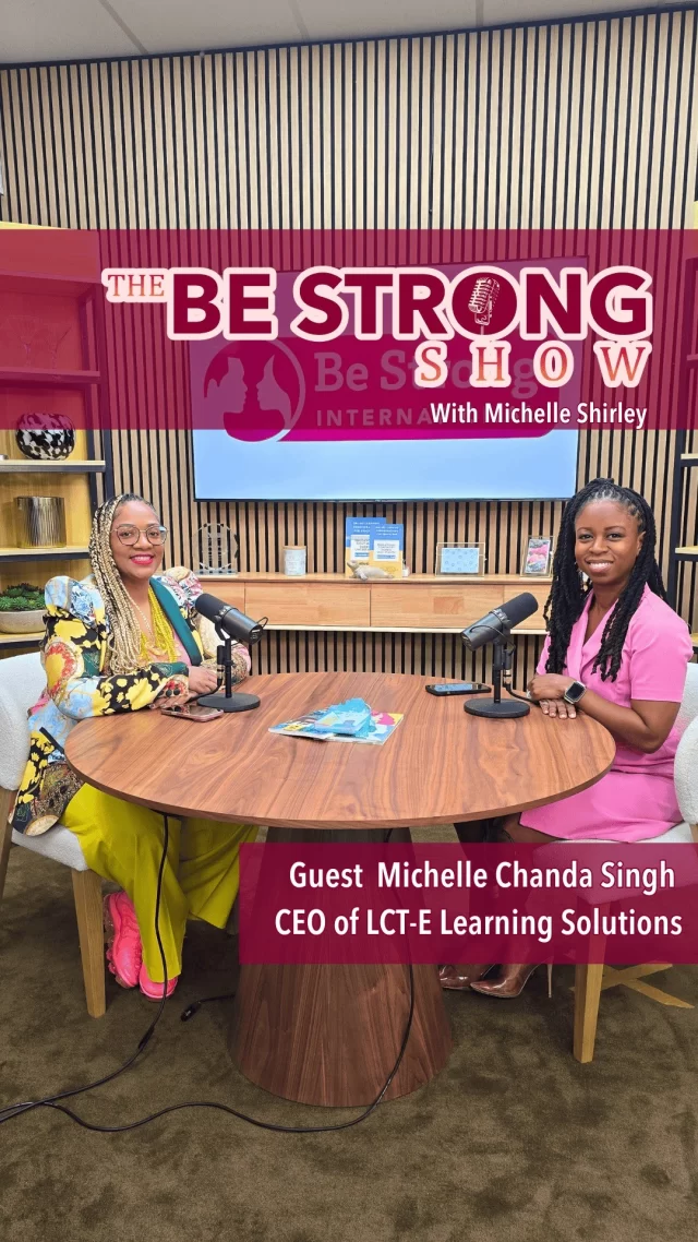 🌟 The Be Strong Show | Special Guest: Michelle Chanda Singh 🌟

We sat down with the powerhouse Michelle Chanda Singh—CEO of LCT-E Learning Solutions—to talk education, leadership, technology, and the why behind it all.

From the mentors who inspired her to the mission that fuels her work today, Michelle shares how she’s helping educators reach more students and make a lasting impact.

👩🏽‍🏫💡 And yes, there were laughs too! Wait till you see her play a round of Social Yaks with our host Michelle Shirley.

✨ Watch the full episode on YouTube to see how this changemaker is transforming the way we think about learning. link in bio 🔗

#TheBeStrongShow #EducationLeaders #WomenInLeadership #BeStrongInternational